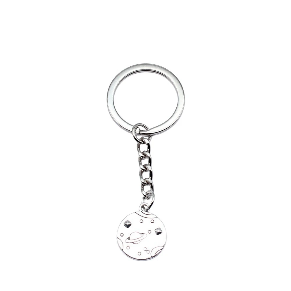 1 Pz Space Universe Planet Astral Charms Portachiavi Ciondolo Charms Per Gioielli Che Fanno Forniture Anello Dimensioni 28Mm