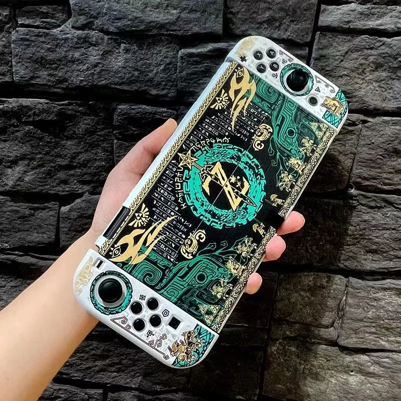For Zelda Tears Of The Kingdom Hard Protective Game Case Shel for Nintendo Switch Oled/Switch Joycon Controller Case Accessories