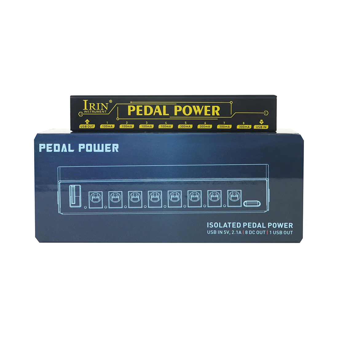 IRIN PEDAL POWER Guitar Effect Pedal Power Supply 8 Isolated DC Output Guitar Effect Pedal Accessories