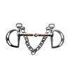 Professional Horse Bit Stainless Steel Chain Horse Snaffle Bit Equestrian Harness Equipment Product 6