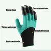 10/2PCS Gardening Gloves with Claws Non-slip Digging Gloves Latex Wear-resistant Work Gloves for Home Vegetable Flower Planting 6