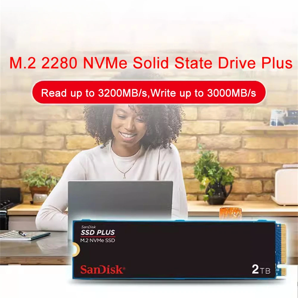 Sandisk SSD ÷ ͽƮ  ָ Ʈ ũ ϵ ̺, ũ Ʈ PC  M.2 NVMe, 250GB, 500GB, 1TB, 
