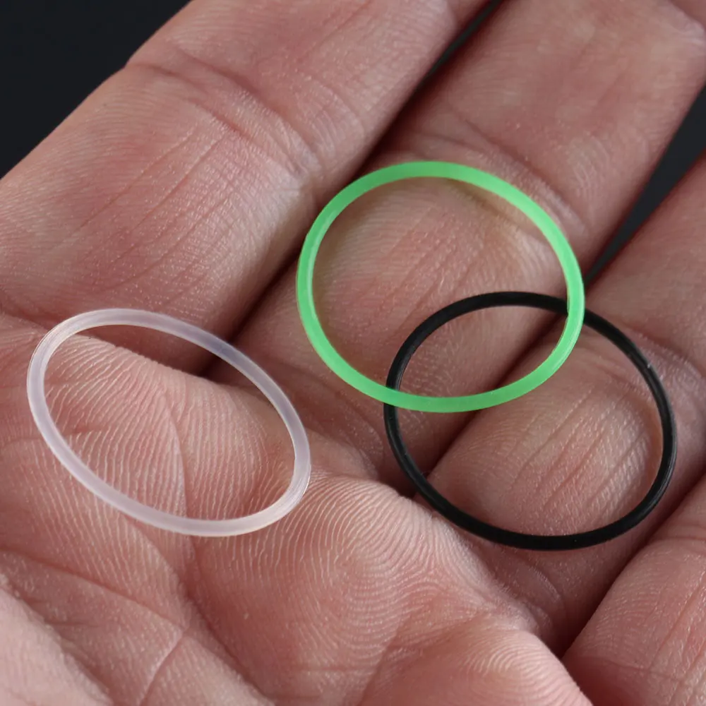 21*1.0mm Silicone O-ring for Glass Lens of S2+ S2 S3 S6 S8 Flashlight silicone ring
