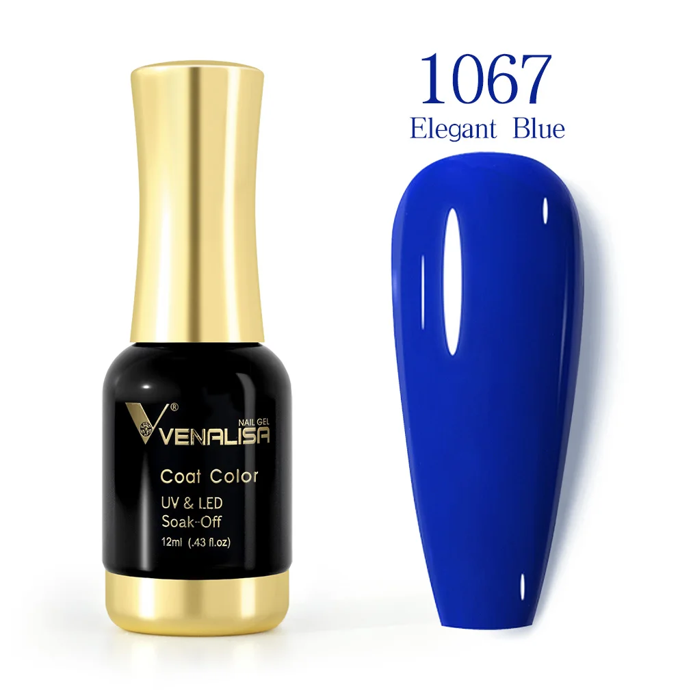 Venalisa Platinum Gel Polish - Tempered Top Coat UV LED Nail Lacquer