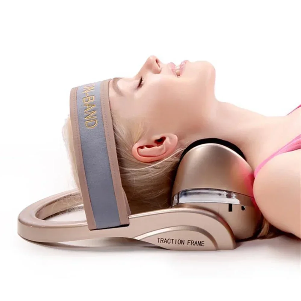 Elektrisches Nackenmassagegerät mit Heiz- und Knetfunktion, Schulter- und Nackenmassagekissen, Entspannungskissen mit Vibrationsmassage für die Halswirbelsäule_voghion.com