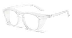 Anti - Fog Protective Safety Glasses with Side Shields and Blue Light Protection (C4)