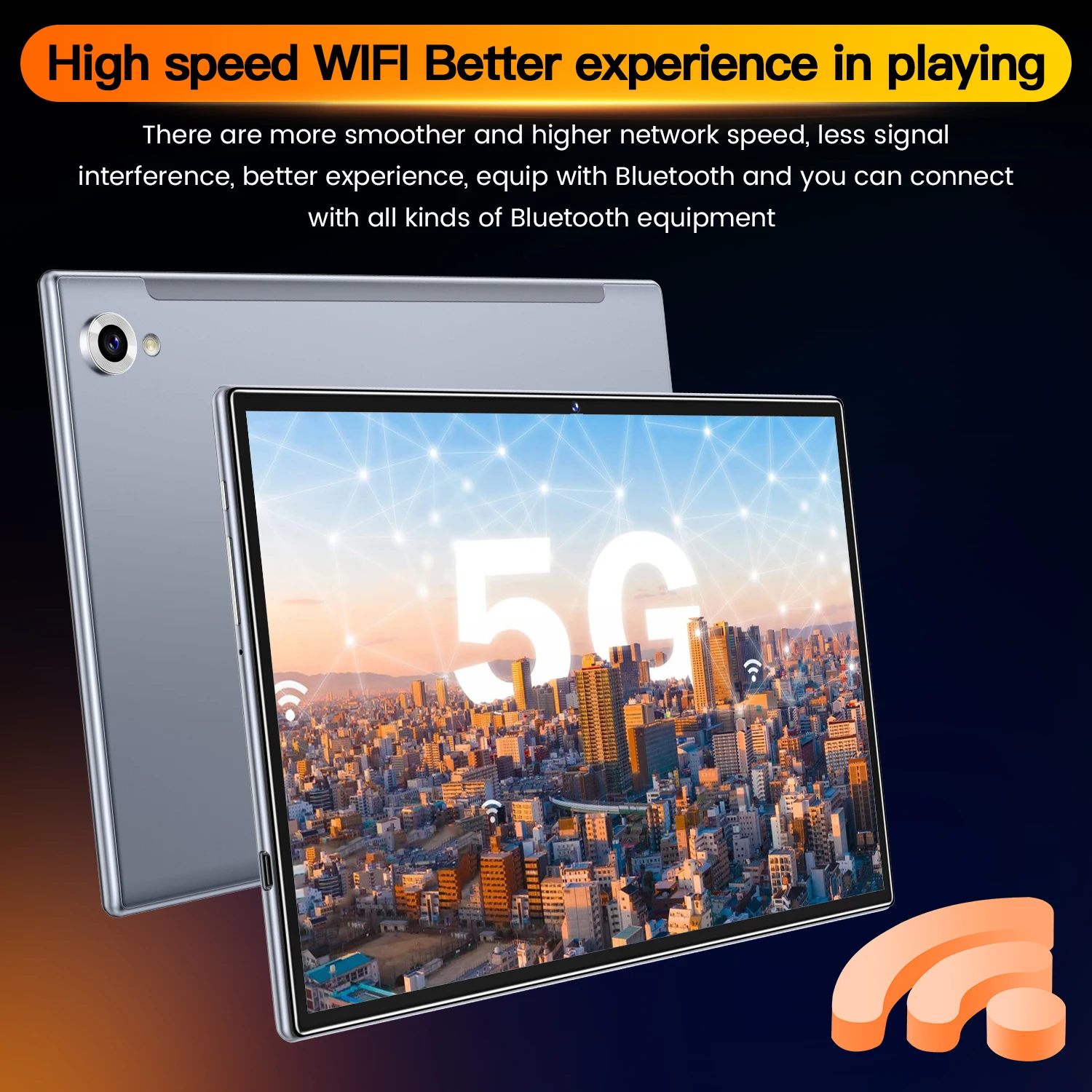 top android tablets Global SC9863A Android Tablet Google Play 10 Core Snapdragon 8.1 Inch Camera 5MP+13MP WPS Office WIFI Bluetooth 12+512GB Laptop best cheap tablet