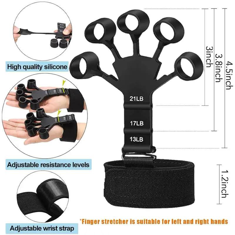 5-60Kg Adjustable Heavy Hand Gripper Fitness Hand Exerciser Grip Wrist Training Finger Gripper Hand Strengthener for Patient - Image 3