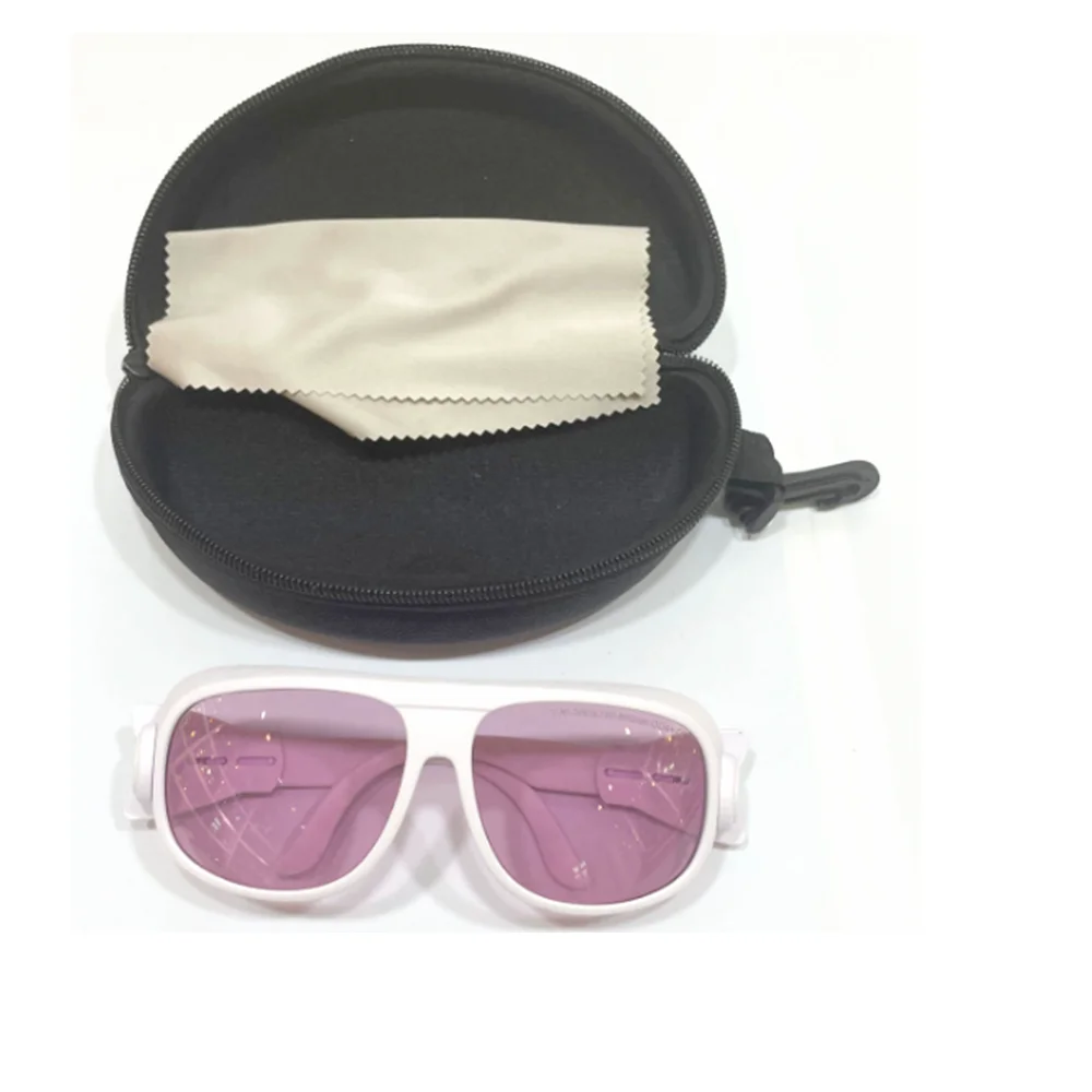 Lunettes de Protection Laser 755-808nm OD6+ pour Alexandrite et Semi-conducteur