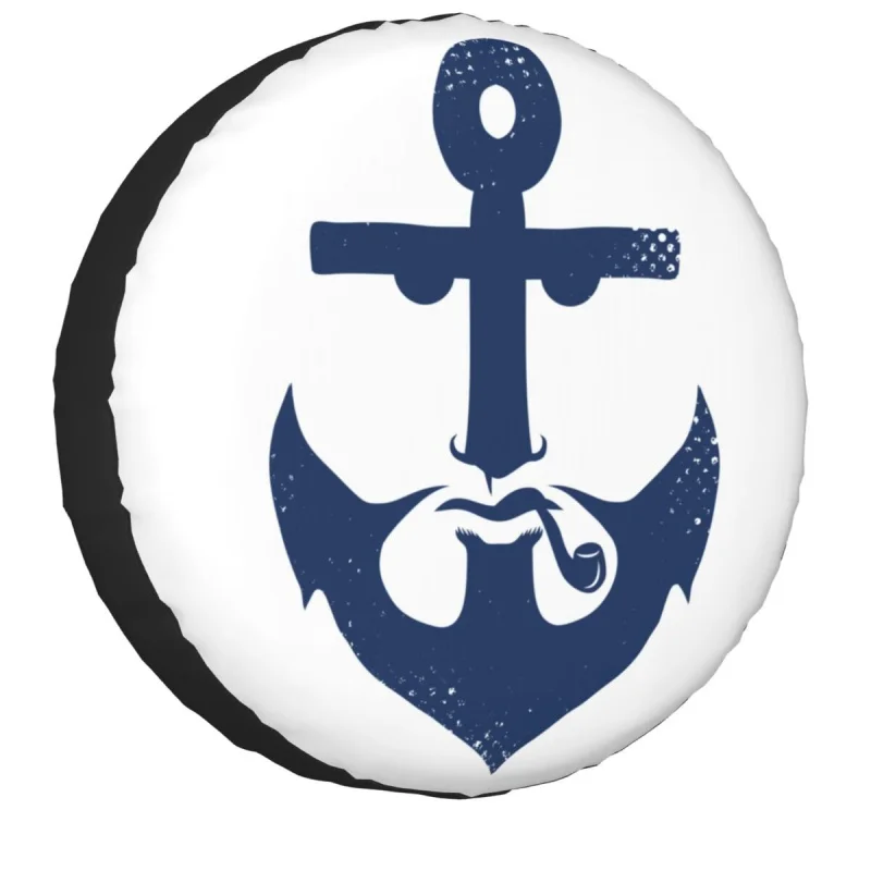 

Nautical Anchor Spare Wheel Tire Cover Case for Jeep Hummer Sailor Ship Marine Fashion Vehicle Accessories 14" 15" 16" 17"