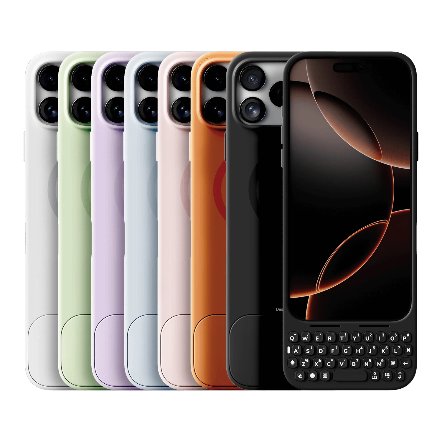 Magnetic Mini Keyboard Phone Case