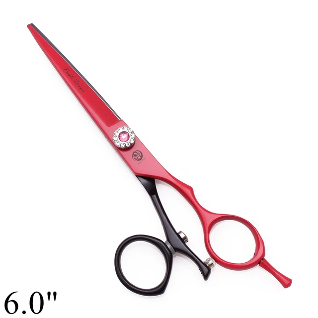 Professional Hairdressing Scissors 5.5" 6" Purple Dragon JP 440C Swivel