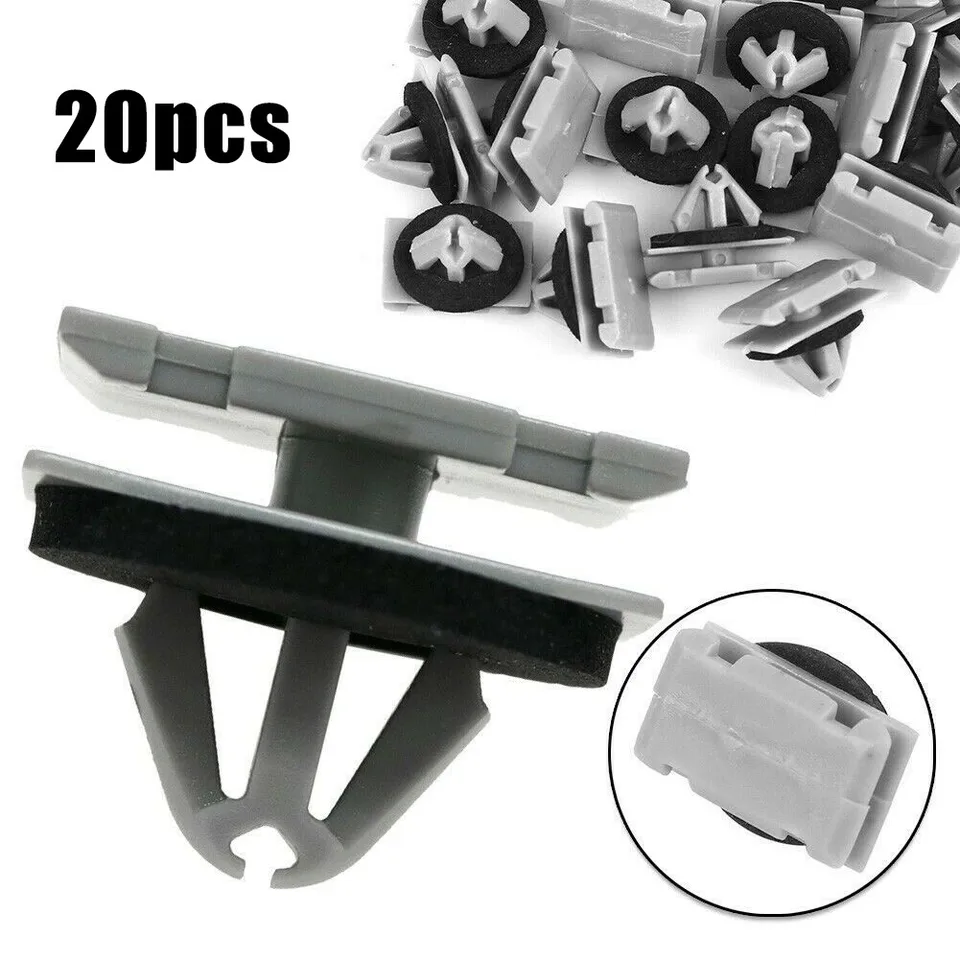 20 Pezzi Di Tappi Isolanti Per Cofano, Clip Di Supporto Per Cuscinetto Isolante Per Cofano Auto Clip Di Fissaggio Per Cofano Insonorizzante Nero 94069928
