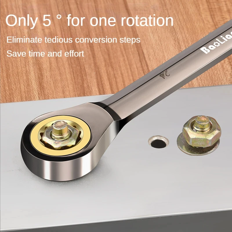 Bao Lian Universal Torx Wrench Adjustable Torque 6-30mm Ratchet Spanner for Bicycle Motorcycle Car Repair Tools Mechanical Tool 2