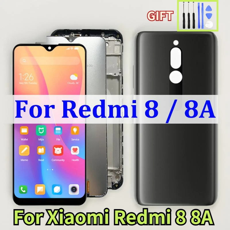 

Запасные части для Xiaomi MZB8458IN, сменный ЖК-дисплей 6,22 'M1908C3IC, Ремонт дисплея 8A Redmi, оригинальный дигитайзер, сенсорный экран 8
