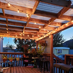 patio string light