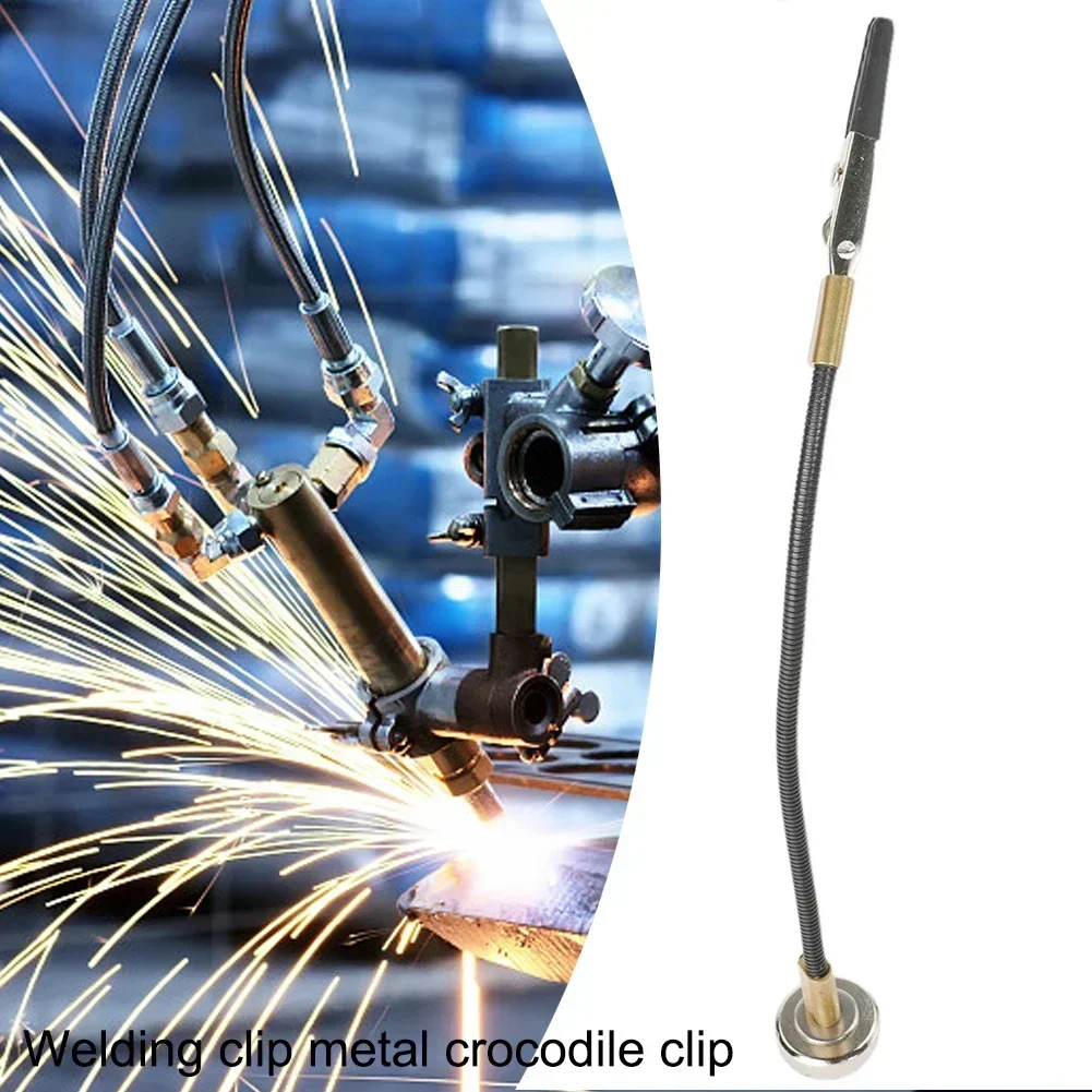 Welding Equipment Electrode Soldering Holder Magnetic Base 250MM Universal PCB Electronic Clamp DIY Model Building