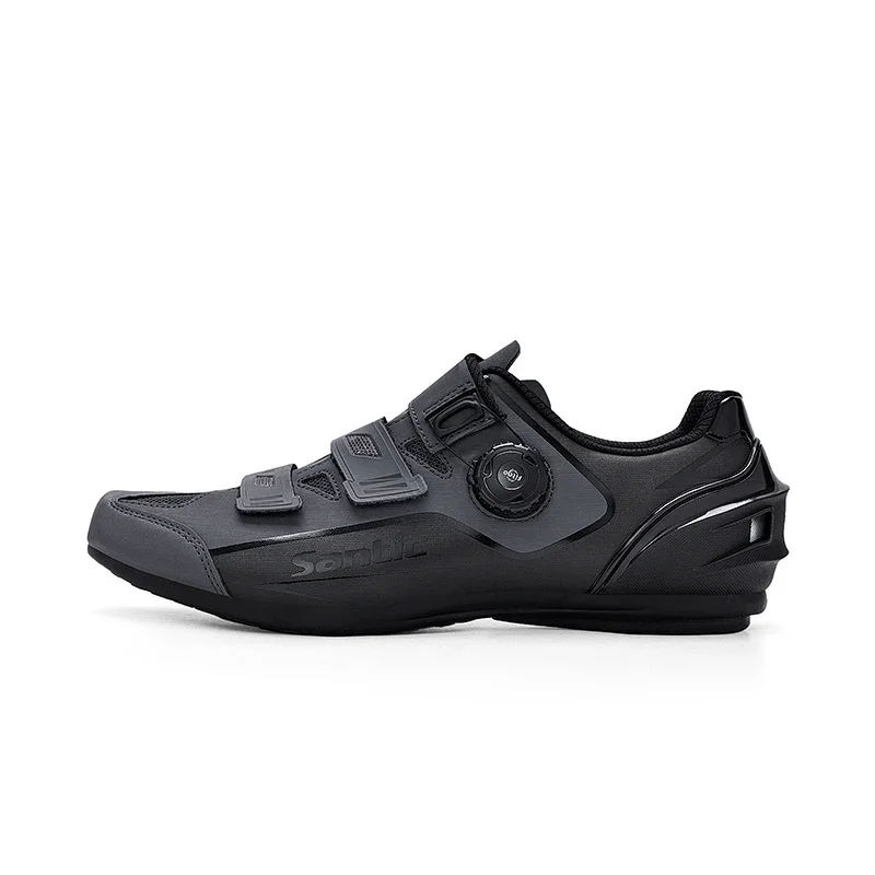 Santic Cycling Shoes Non-lock Men's Non-lock Breathable Hook & Loop Mountain Bike Flats WS23042 cycling shoes