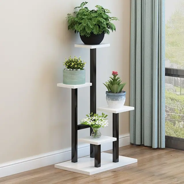 Black shelf white