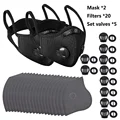 2m 20f 5v black