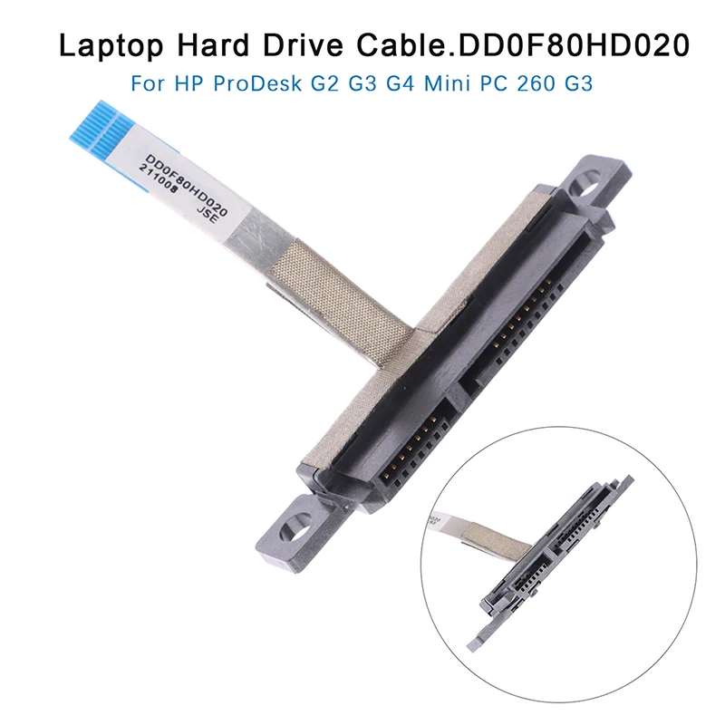 Hdd Cabo de Disco Rígido Lnterface Conector hp Prodesk g2 g3 g4 Mini pc 260 g3 Hdd Sata 25 1pc Dd0f80hd020 - Imagem 6