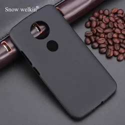 Durable TPU Silicone Soft Case Cover for Moto G5 Plus (Black)