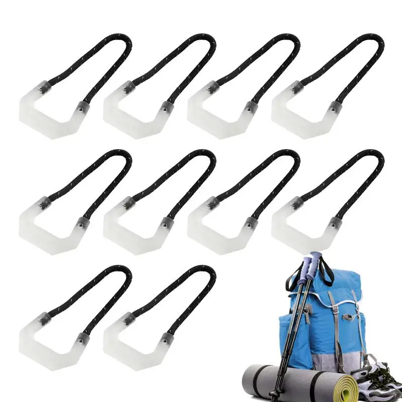

10 шт., водостойкие U-образные удлинители на молнии для багажа