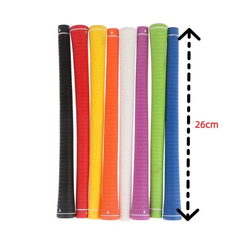1PC Universal Golf Handle Grip Solid Color Non-Slip Rubber Standard Swing Trainer Golf Club Grips 6