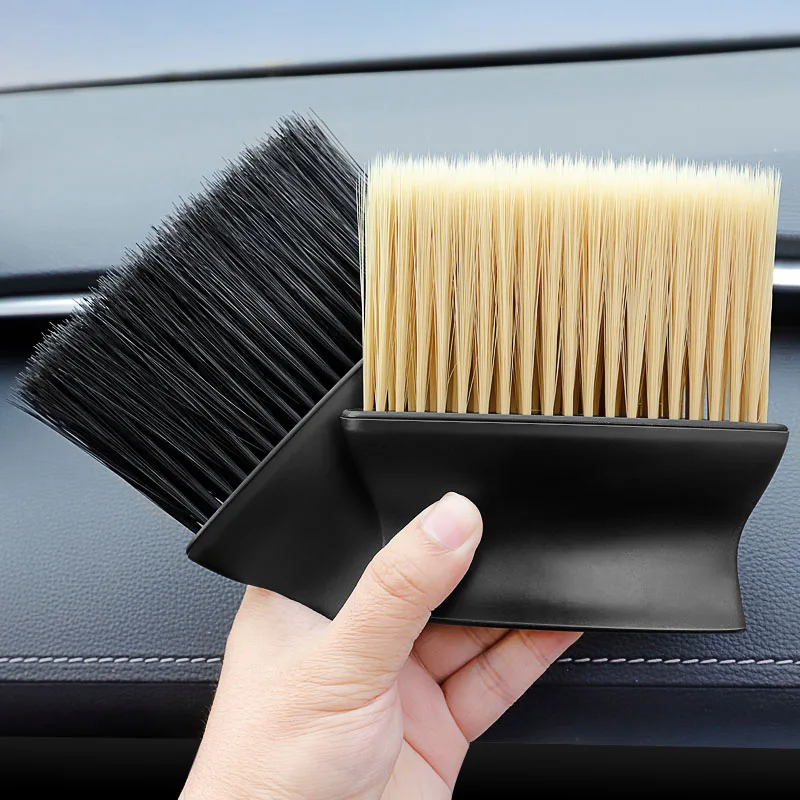 Car cleaning soft brush Dashboard air outlet Detailing sweeping dust tools For MG HS ZST ZS MG3 MG5 MG6 MG7 GT GS Hector ZX