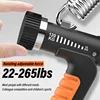 1-2pcs 10-120Kg Adjustable Heavy Hand Grip Exercise Strengthener Gripper Finger Expander Arm Wrist Forearm Trainers Handgrip 6