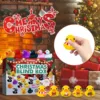 Christmas Advent Calendar With 24 Rubber Ducks 24 Days Countdown Calendar Rubber Ducky Bath Toy Creative Christmas Gifts 1