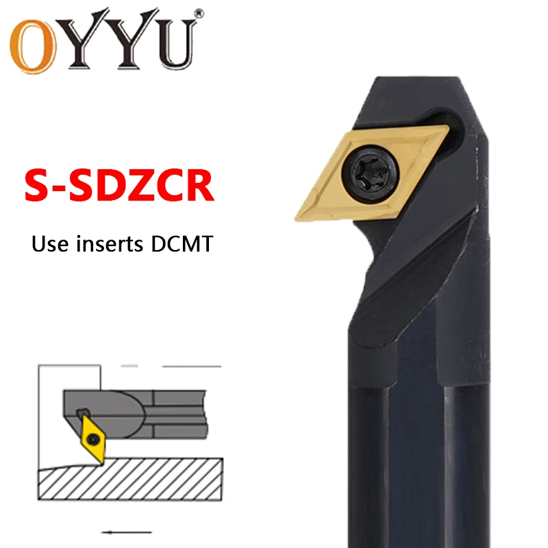 

S10K-SDZCR07 S20R-SDZCR11 SDZCR11 SDZCR07 SDZCR Internal Turning Lathe Boring Bar CNC Cutting Tool Use DCMT Carbide Inserts