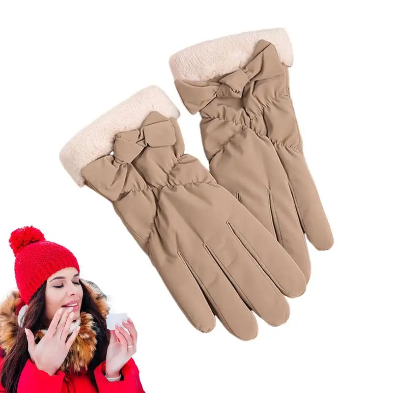 

Women Gloves Touchscreen Warm Gloves For Winter Soft And Elastic Gardening Gloves Thermal Hand Protection For Driving