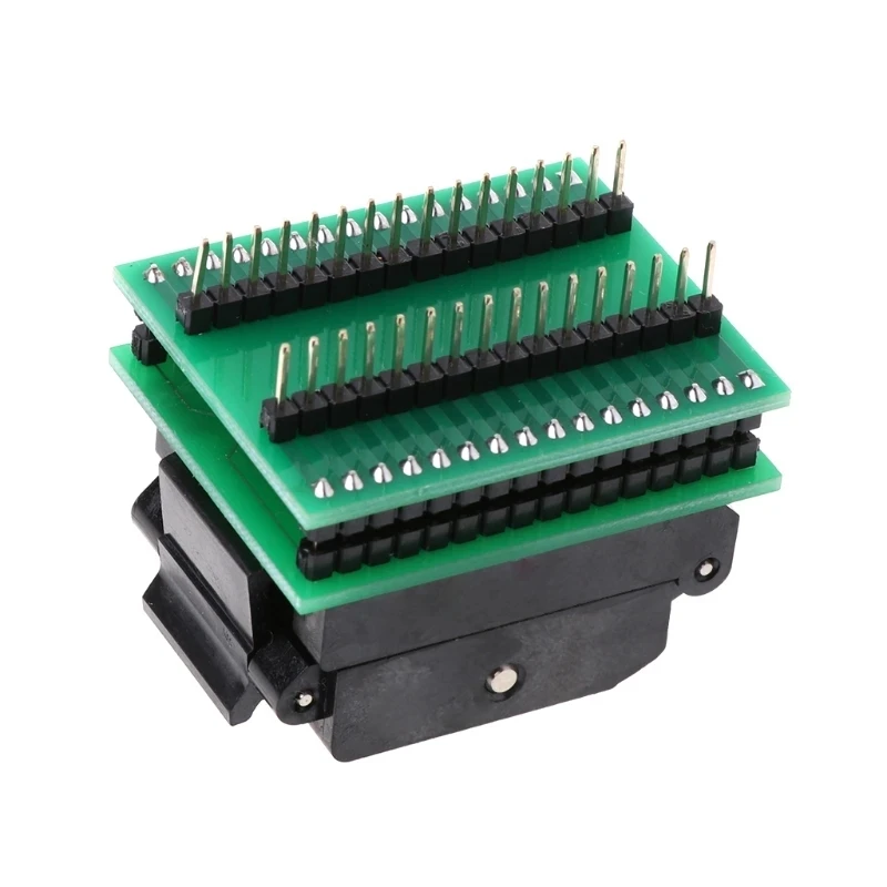 1pcs qfp32 para dip32 ic teste soquete 01