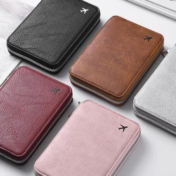 RFID Zippered Travel Passport Wallet & Document Organizer 1