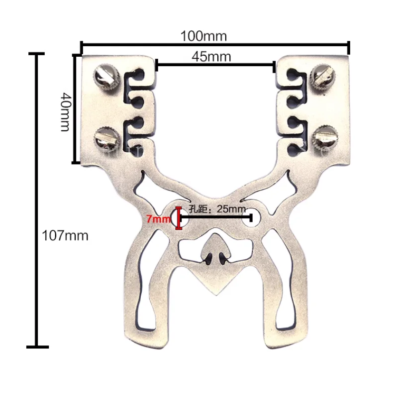 

304 Stainless Steel Slingshot Outdoor Slingshot Head Shooting Game Hunting Slingshot Professional Powerful Target