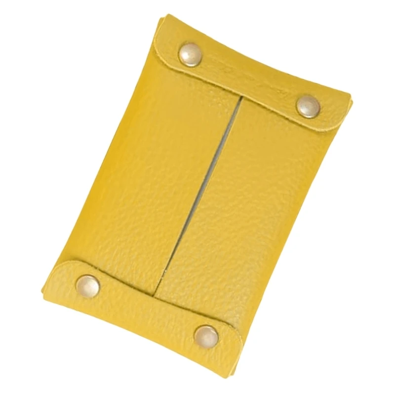 Portable Tissue Storage Bag Elegant Paper PU Leather Pouches for Small Items Dropship 5