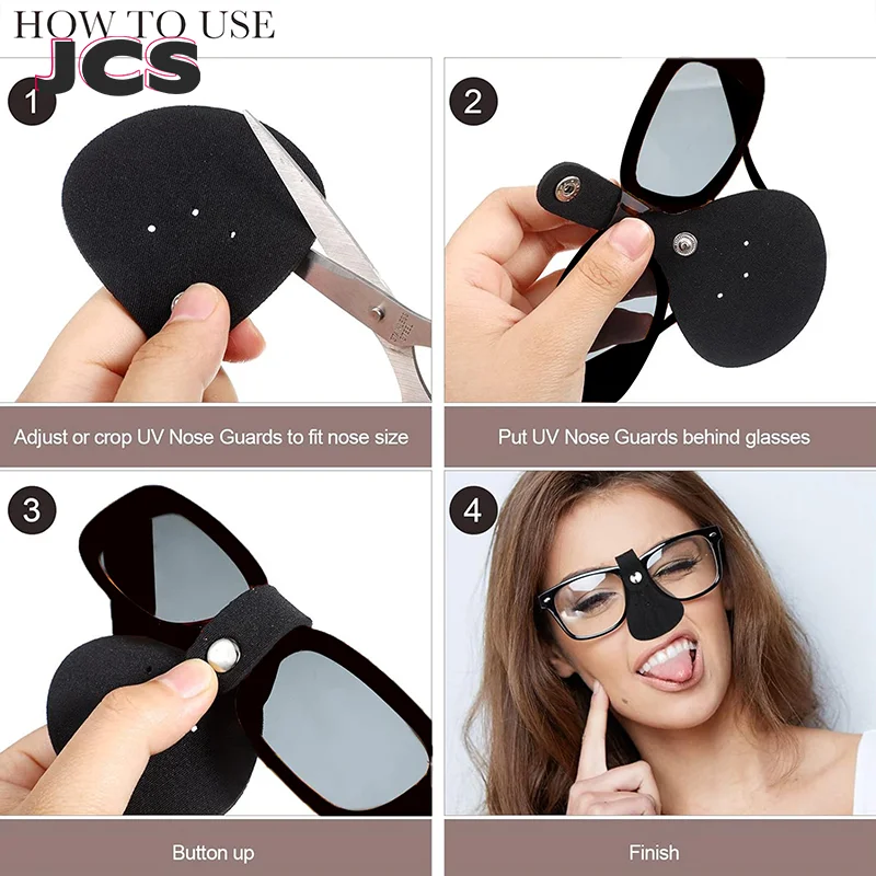 Outdoor UV Cut Eye Patch Nose Sunscreen Nose Protector Sunscreen Mask Soothing Face Protector Anti Sun For Skin Care Nose Relief Device