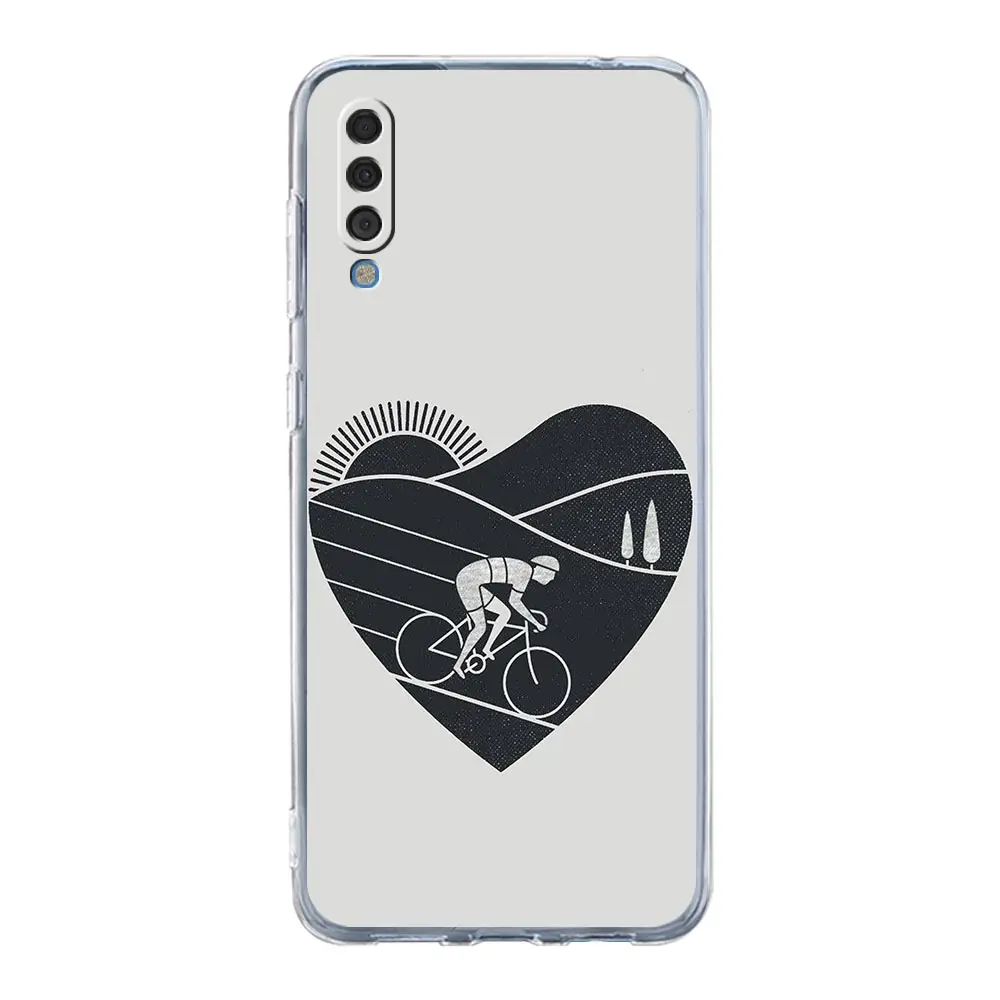Protective Bicycle Exercise Themed Phone Case with French Design