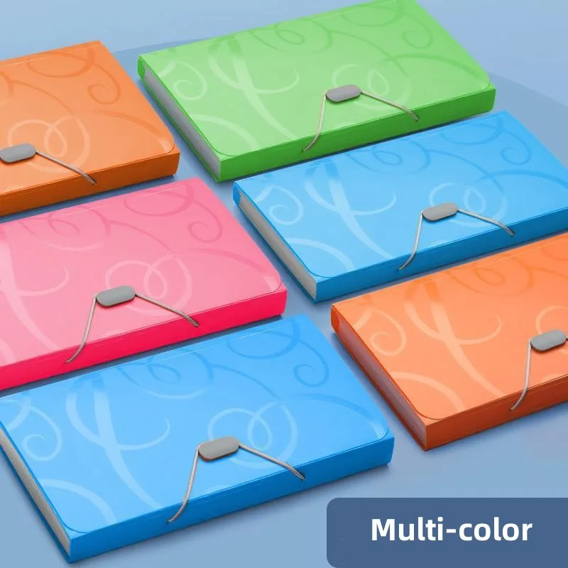 File Folder B6 A6 Files Orginizer For Documents Waterproof File Bag Pocket Expanding Wallet Organ Bag Budget Binder Desk Organiz