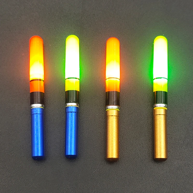 Luce LED per canna da pesca, campane da pesca, bastoncini luminosi da pesca, allarme morso da pesca, luce verde, allarme da pesca, pesca notturna, accessori per pesca notturna, accessori per pesca