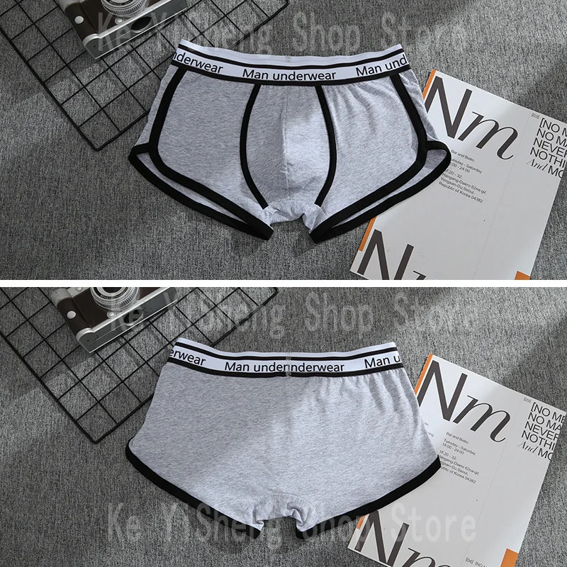 Boxing Shorts Underwear Men Sports Breathable Fitness Comfortable