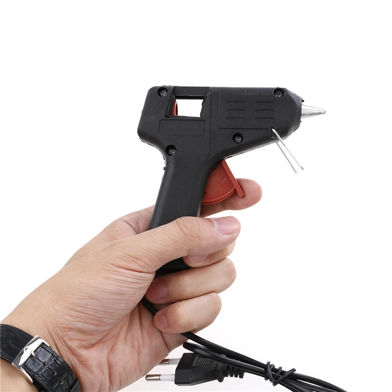Pro Hot Melt Glue Gun Heater Trigger Electric Heating Repair Tool 20W hot melt glue gun hot glue gun
