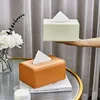 Light Luxury Tissue Holder Nordic High Quality Toilet Paper Box Home Table Square Napkin Container Wet Tissue Paper Organizer 1