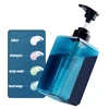 1000ml Square Shampoo Dispenser Refillable Empty Pump Lotion Bottle Shampoo Conditioner Body Wash Dispense Soap Container 3