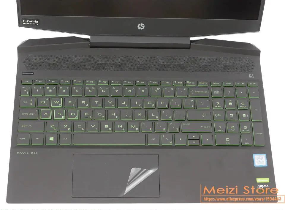 Per Hp Pavilion Gaming 15 15-Ef Serie 15-Ec 15-Ef1041Nr 15-Ec1010Dx Matte Touc Hp Ad Pellicola Adesiva Trackpad Protector Touch Pad