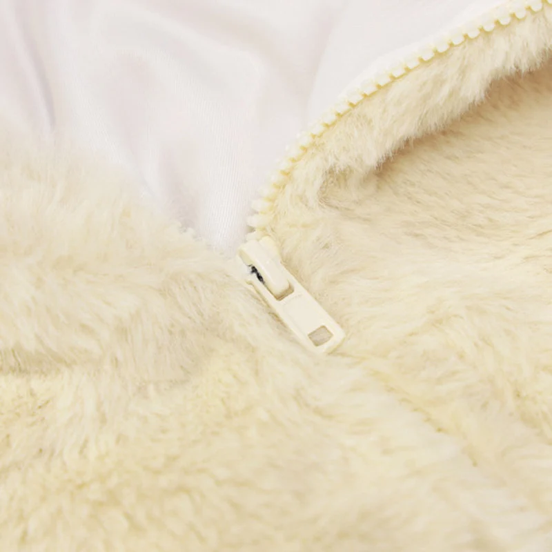 Fashion Faux Fur Cropped Jacket Winter Outwear  Women Soft Plush Long Sleeve Coat Drop Shipping Clothing Coat Fake Fur Black