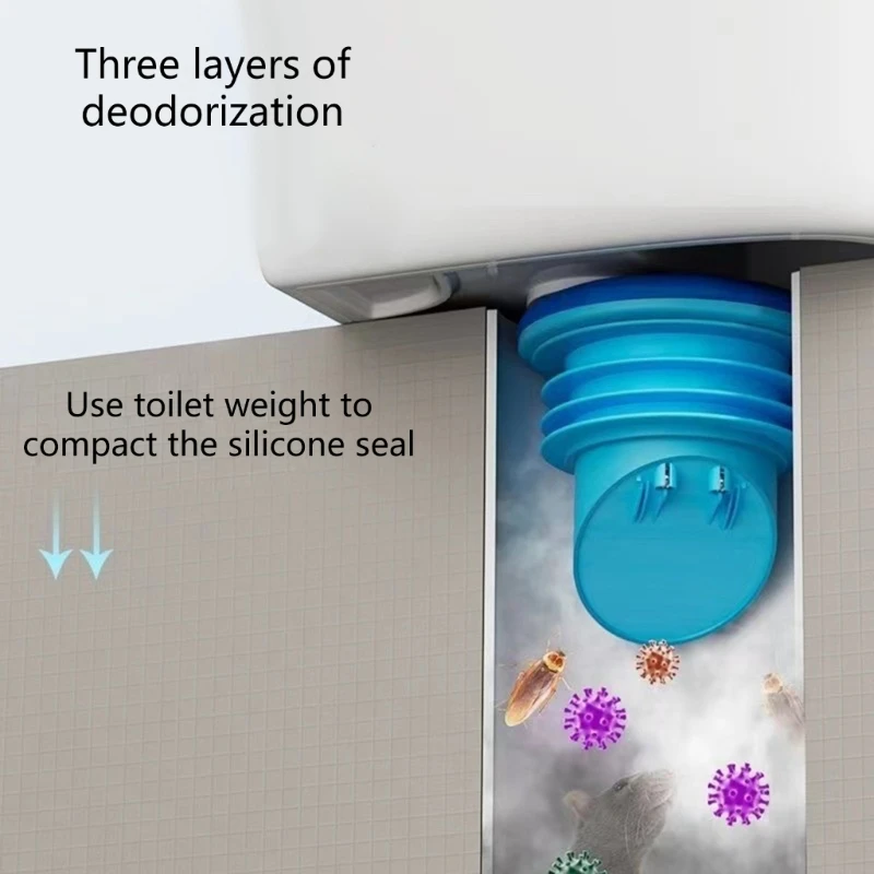 Toilet Flanges Wax Rings Convenient Toilet Flange Sealing Solution Effective Flange Gaskets Simple Installation