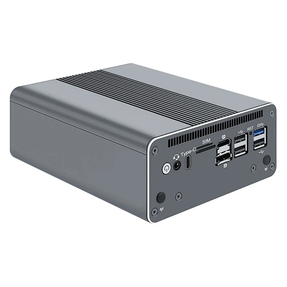 Topton 12th Gen Firewall Appliance 2*10G SFP Intel i3-N305 N200 N100 4x i226-V 2.5G DDR5 NVMe Soft Router Mini PC Proxmox Server 6