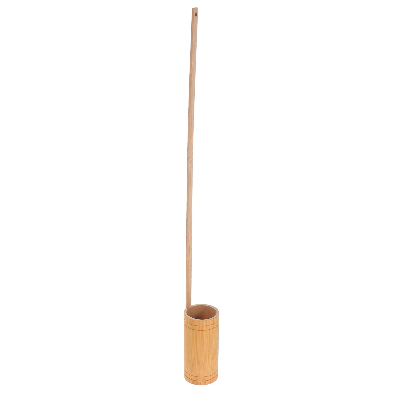 50ml Bamboo Scoop Handmade Kitchen Tool Water Ladle Chinese Utensil Soup Spoon porrige Spoon Long Handle Bamboo Cooking